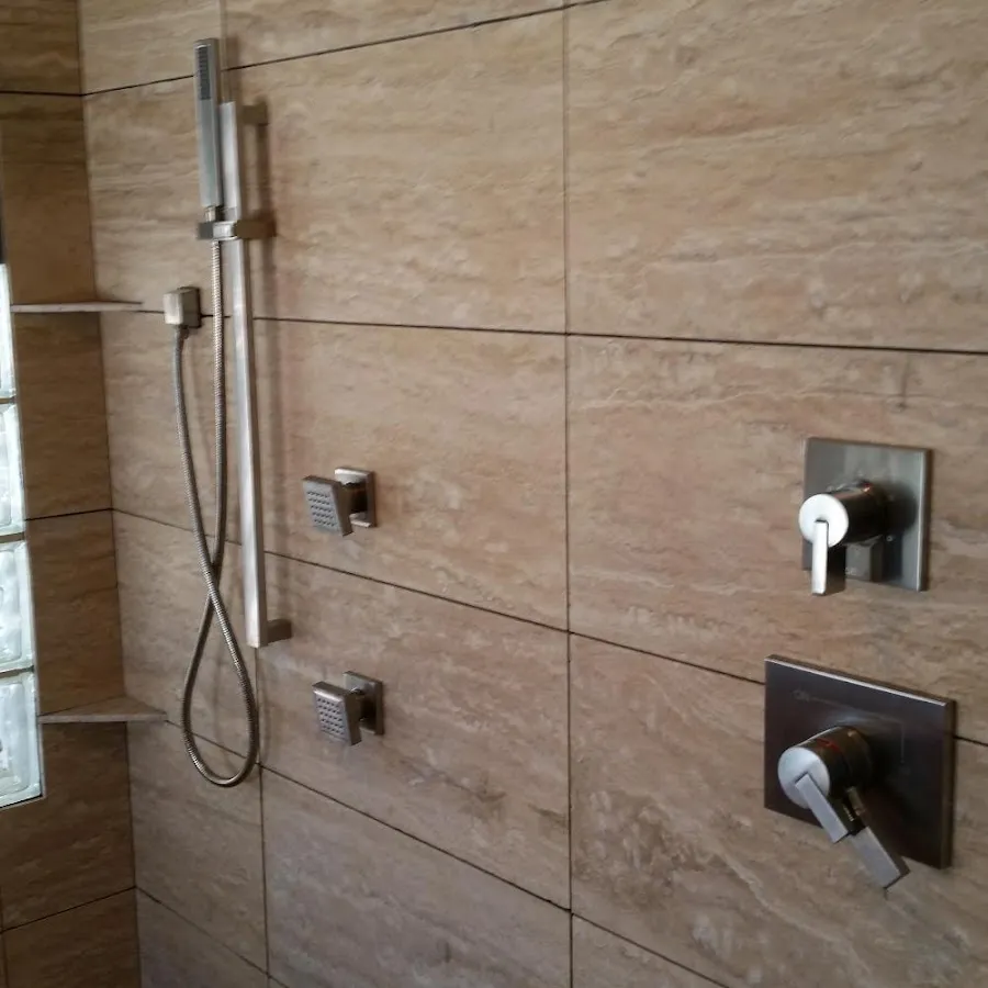 Shower fixture installation for Water Heater Replacement in Springfield
